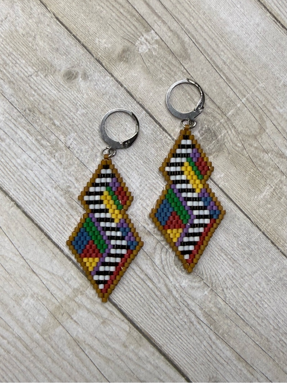 Handcrafted Beaded Earrings